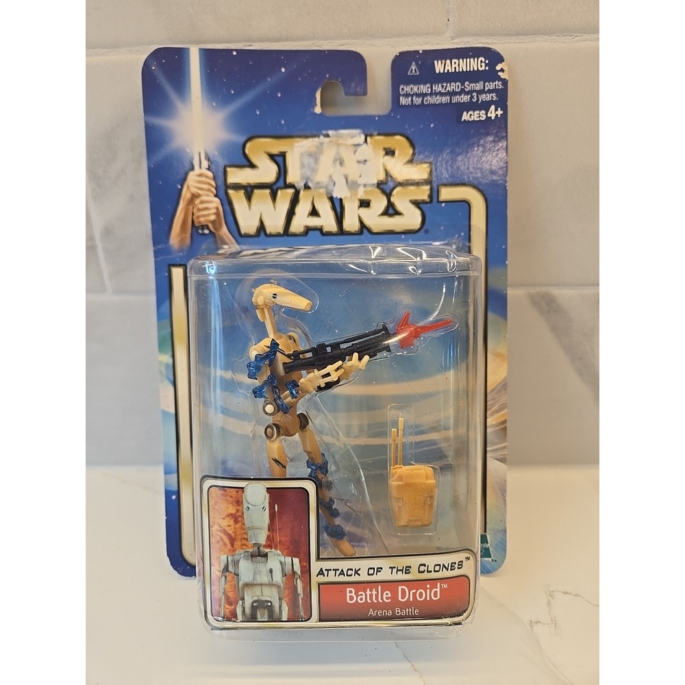 Star Wars Attack of the Clones Battle Droid Arena Battle 2002